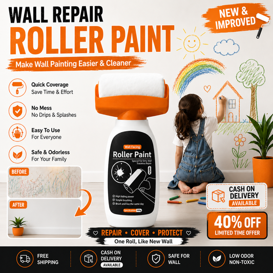 Wall Repair Roller Paint